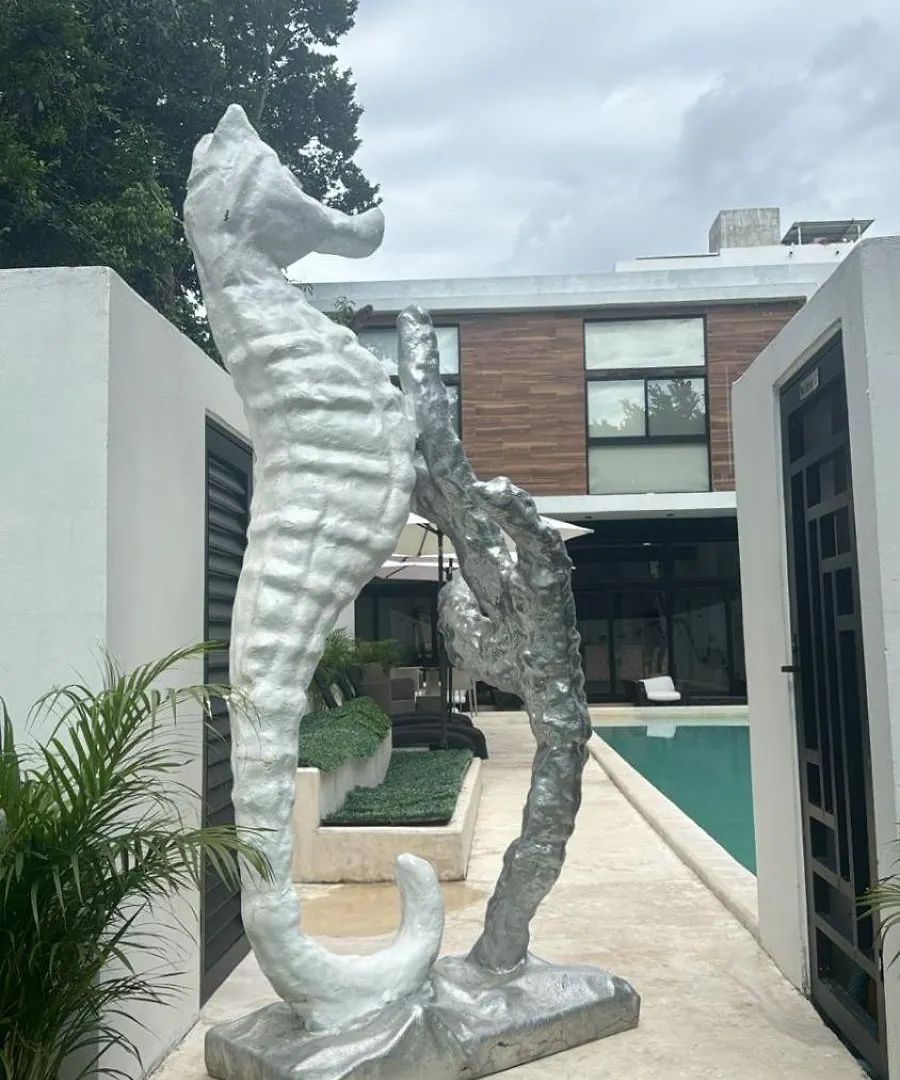 빌라 Casa Otoch, Riviera Maya A 5 Min De Playa 푸에르토 모렐로스